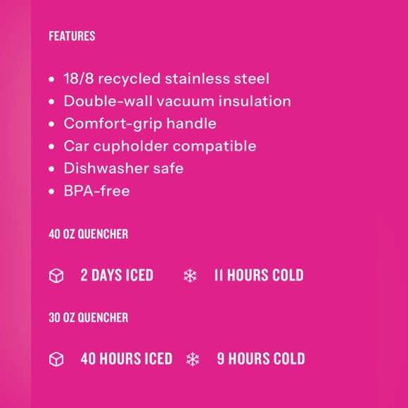 Barbie X Stanley 2024 colab. 30oz Quencher. Limited Edition - Picture 5 of 7